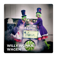 Mobiel Straattheater: Willy Wonka Wagen
