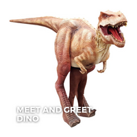 Mobiel Straattheater: Meet and Greet Dino