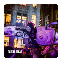 Mobiel Straattheater: Rebels