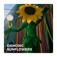 Mobiel Straattheater: Dancing Sunflowers