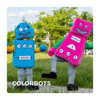 Mobiel Straattheater: Colorbots