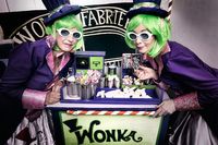 Straattheater: Willy Wonka Wagen